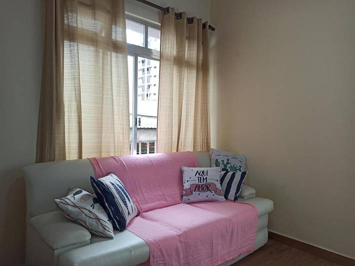 Casas e apartamentos de temporada para 5 pessoas, com vista e terraço em São Vicente