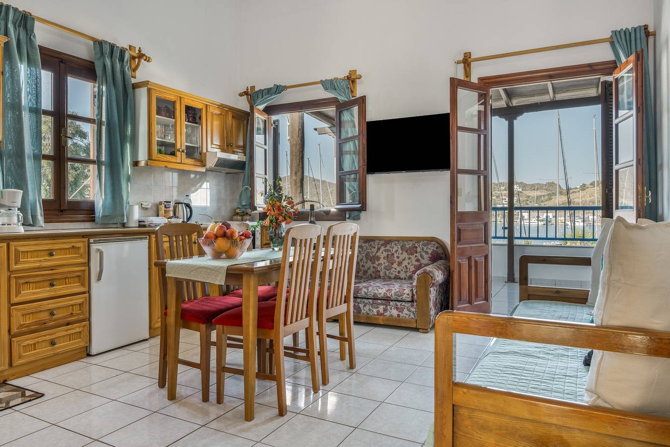 Appartamento intero, Appartamento 'Anastasia's 1' con balcone privato e vista mare in Skala (Patmos), Dodecaneso