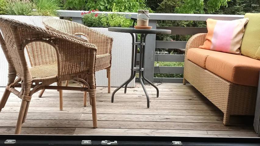 Ferienwohnung für 4 Personen, mit Garten