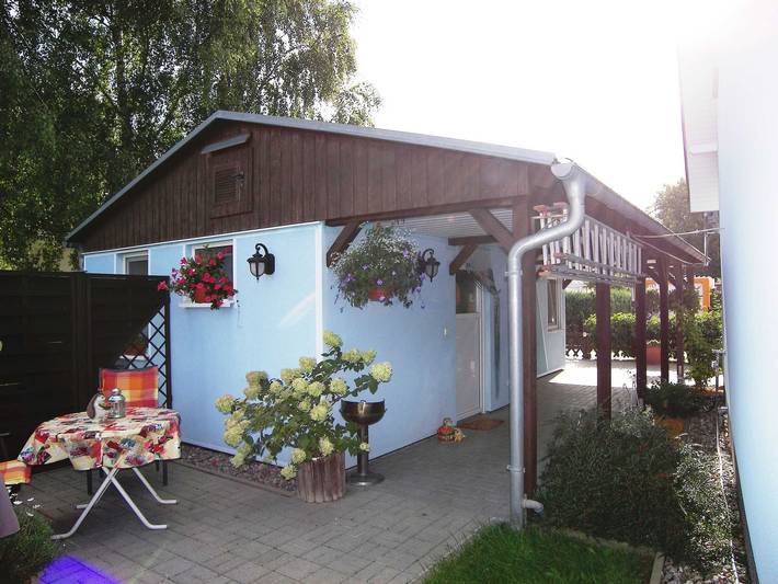 Hütte für 2 Personen, mit Terrasse auf Usedom
