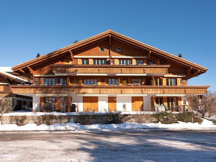 Chalet pour 4 personnes, avec balcon, animaux acceptés à Saanen - 2