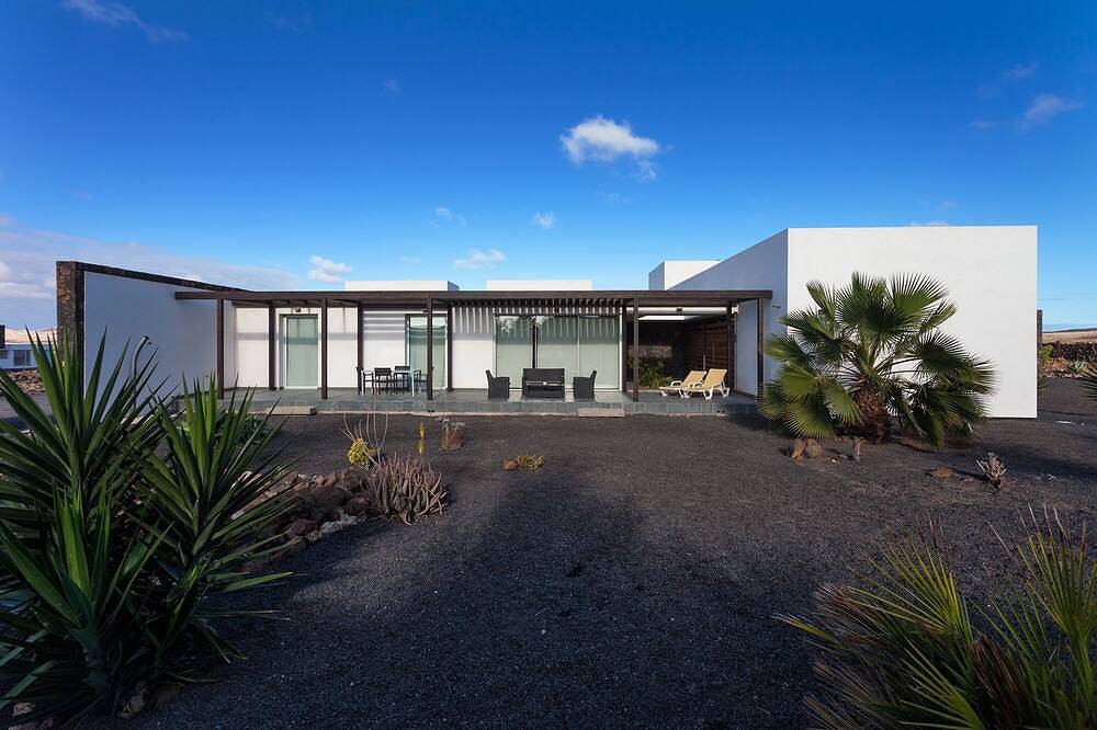 Luxusvilla 4-5 Personen. Wifi. An 8km herrlichen Stränden. Wunderbare Aussicht in Lajares, La Oliva