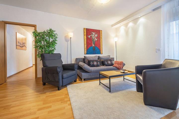 Ferienwohnung für 8 Personen, mit Balkon und Garten sowie Sauna in Bad Harzburg