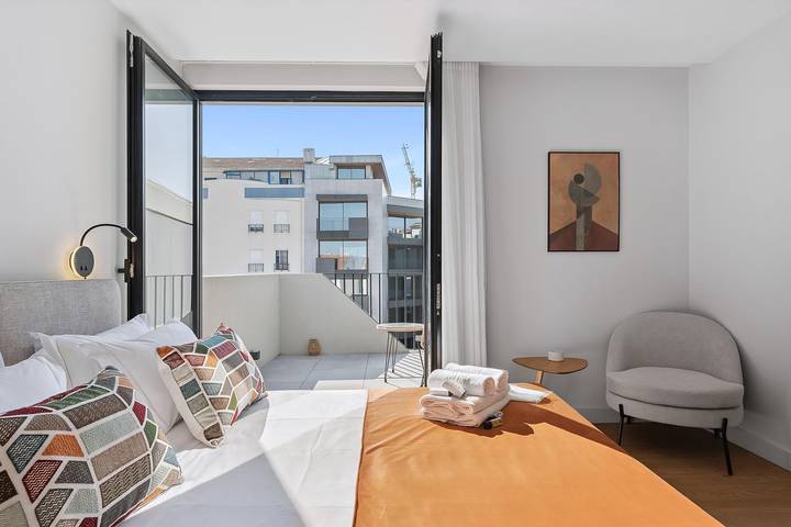 Gîte pour 5 personnes, avec balcon à Aveiro - 4