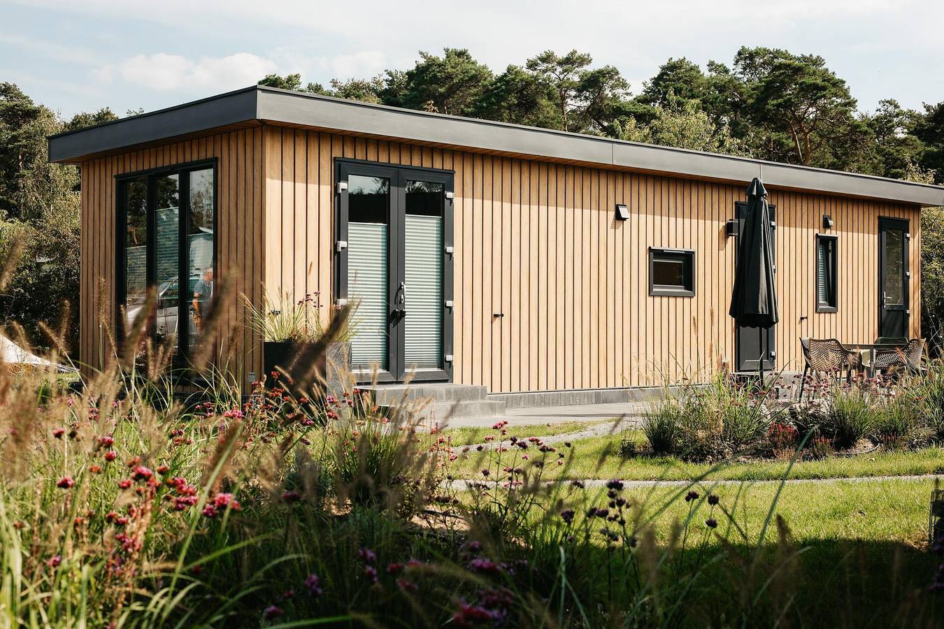 Camping en Bungalowpark de Norgerberg — Chalet deluxe in Drenthe