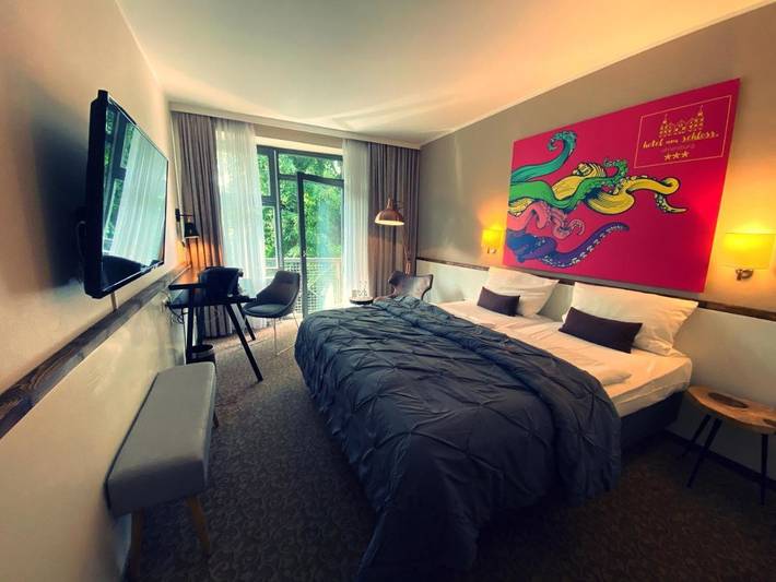 Hotel für 4 Personen, mit Balkon und Terrasse sowie Garten und Sauna in Ahrensburg - 2