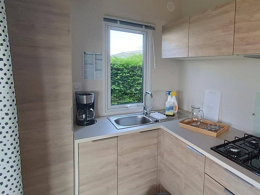 Flower Camping Omaha Beach - Mobilhome 4 personas - Nuevo 2024 Confort 20m² (1 dormitorio) + Terraza in Omaha Beach, Vierville-sur-Mer