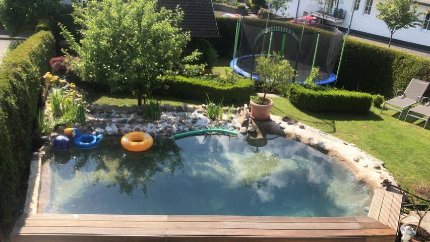 Ferienwohnung für 4 Personen, mit Ausblick und Sauna sowie Garten und Pool - 1