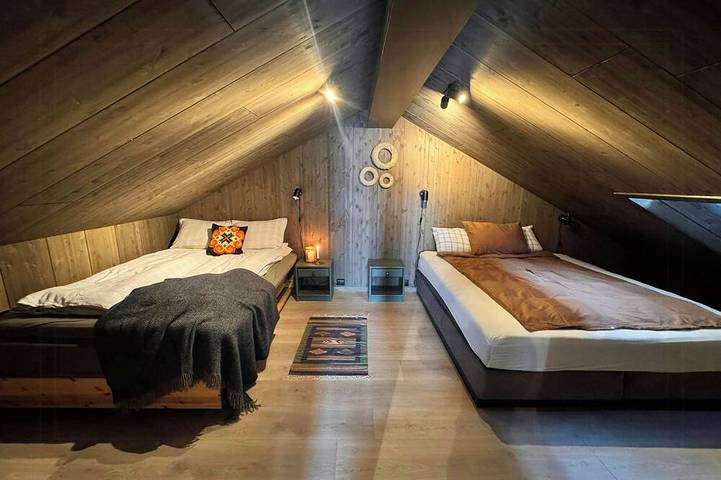 Moderne Hütte am Meer in Kvelia in Lierne