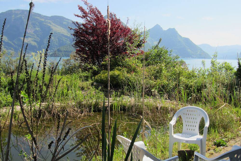 Ganze Wohnung, Einliegerwohnung in Einfamilienhaus mit herrlicher Aussicht auf See und Berge in Buochs, Vierwaldstättersee