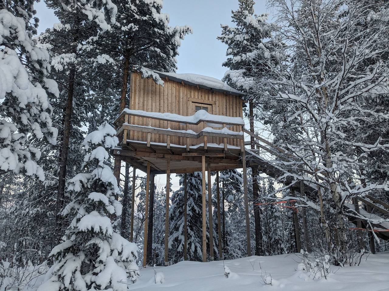 Ganze Wohnung, Aurora Lodge in Lappland (Schweden)