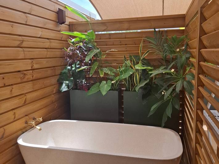 Gîte pour 4 personnes, avec jardin dans Piton de la Fournaise