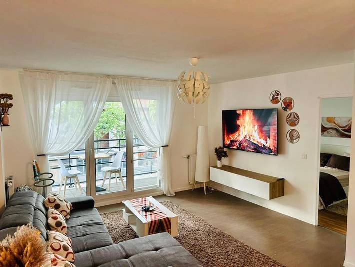 Ferienwohnung für 4 Personen, mit Balkon - 1
