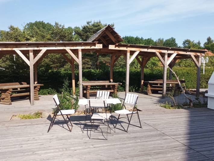 Ferienwohnung für 3 Personen, mit Garten in Lütow