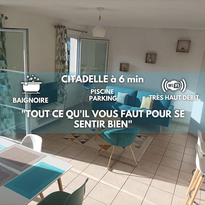 Gîte pour 2 personnes, avec piscine et balcon à Saint-Martin-Lacaussade