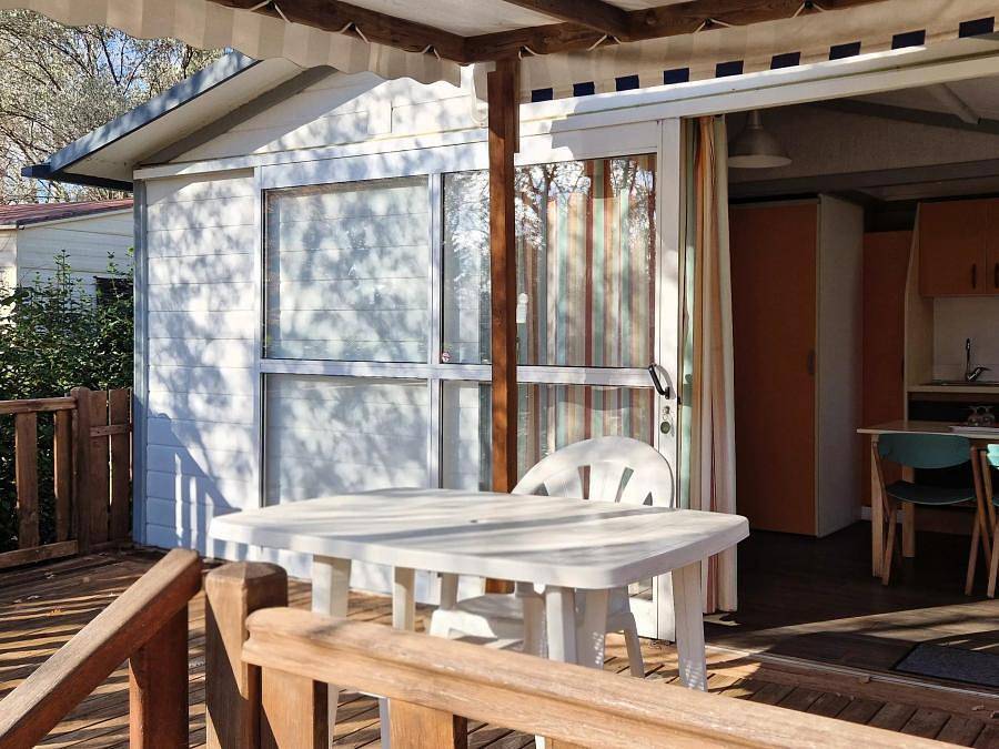 Camping maeva Escapades l'Emeraude du Verdon - Mobilheim 2 personen - Mobilheim Standard 2 Zimmer 2 Personen in Aups, Brignoles Region