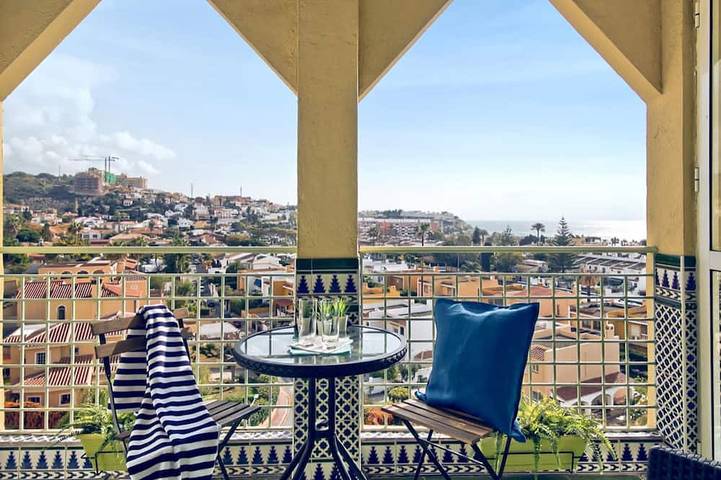 Apartamento para 4 personas, con piscina además de jardín y balcón en Playa de la Cala del Moral