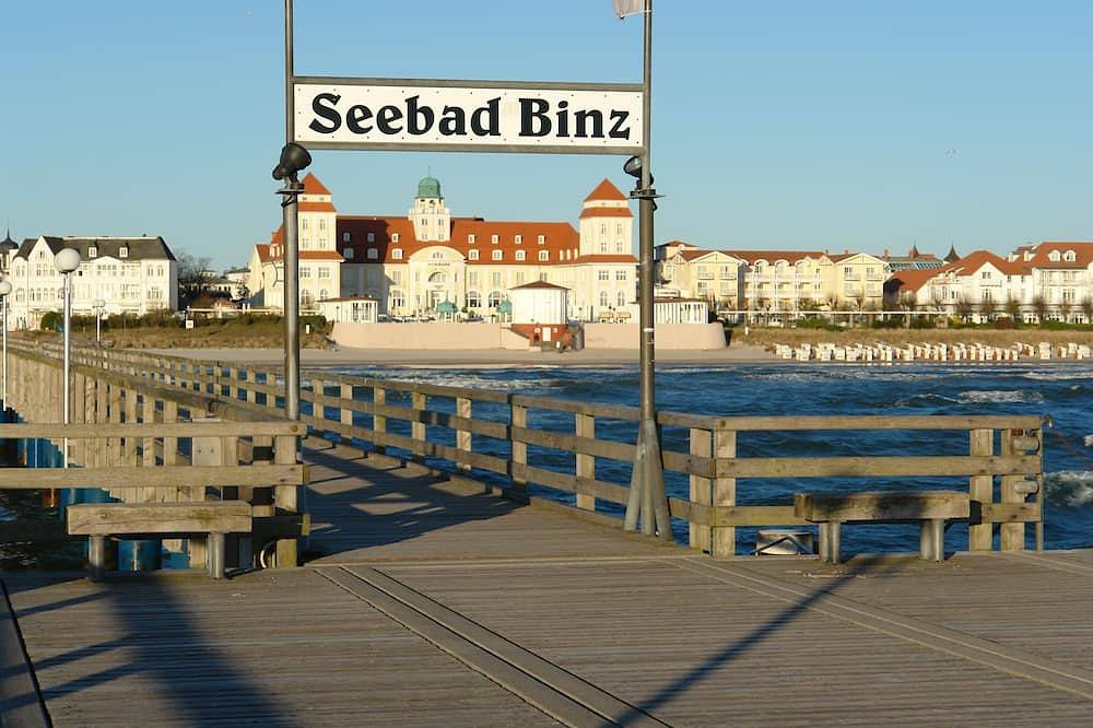 Apartamento entero, Apartamento tranquilo cerca de la playa Binz con balcón, incl. aparcamiento subterráneo in Ostseebad Binz, Binz