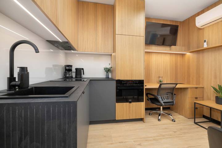 Ganze Wohnung, Lublin | SpÃ³ÅdzielczoÅci Pracy 36 | Exceptional studio | Air conditioning in Lublin, Lublin und Umgebung