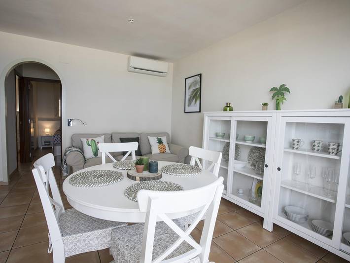 Ganze Ferienwohnung, Ferienwohnung für 4 Personen mit Meerblick in Platja de Baix a Mar (Torredembarra), Torredembarra