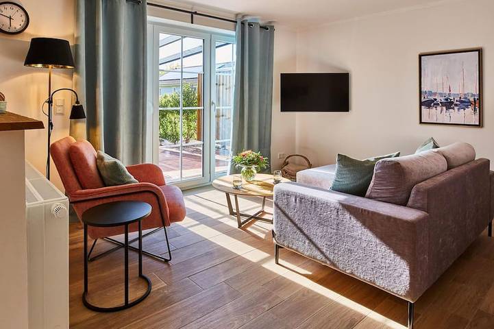 Ferienwohnung für 2 Personen, mit Garten und Sauna in Grödersby