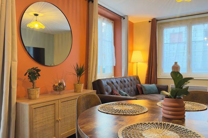 Appartement de vacances pour 4 personnes, avec Jardin