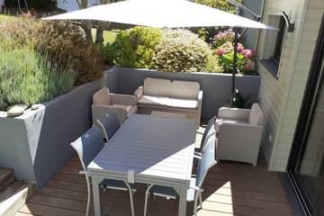 Gîte pour 4 personnes, avec terrasse et jardin dans Plage Saint Marc