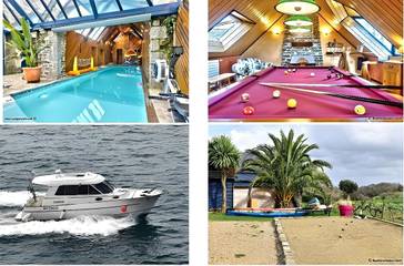 Villa pour 8 personnes, avec jardin et terrasse, animaux acceptés en Bretagne