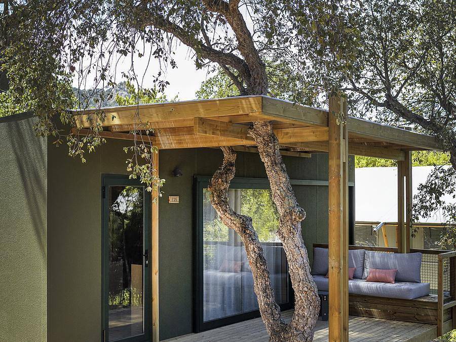 Wecamp Santa Cristina - Mobilheim 5 personen - Mobil Home Family + in Santa Cristina d'Aro, Costa Brava