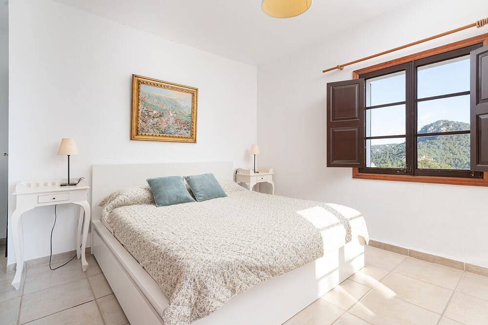 Can Cabellut - Villa mit privatem Pool und Bergblick - Kostenloses Wlan in Galilea, Puigpunyent