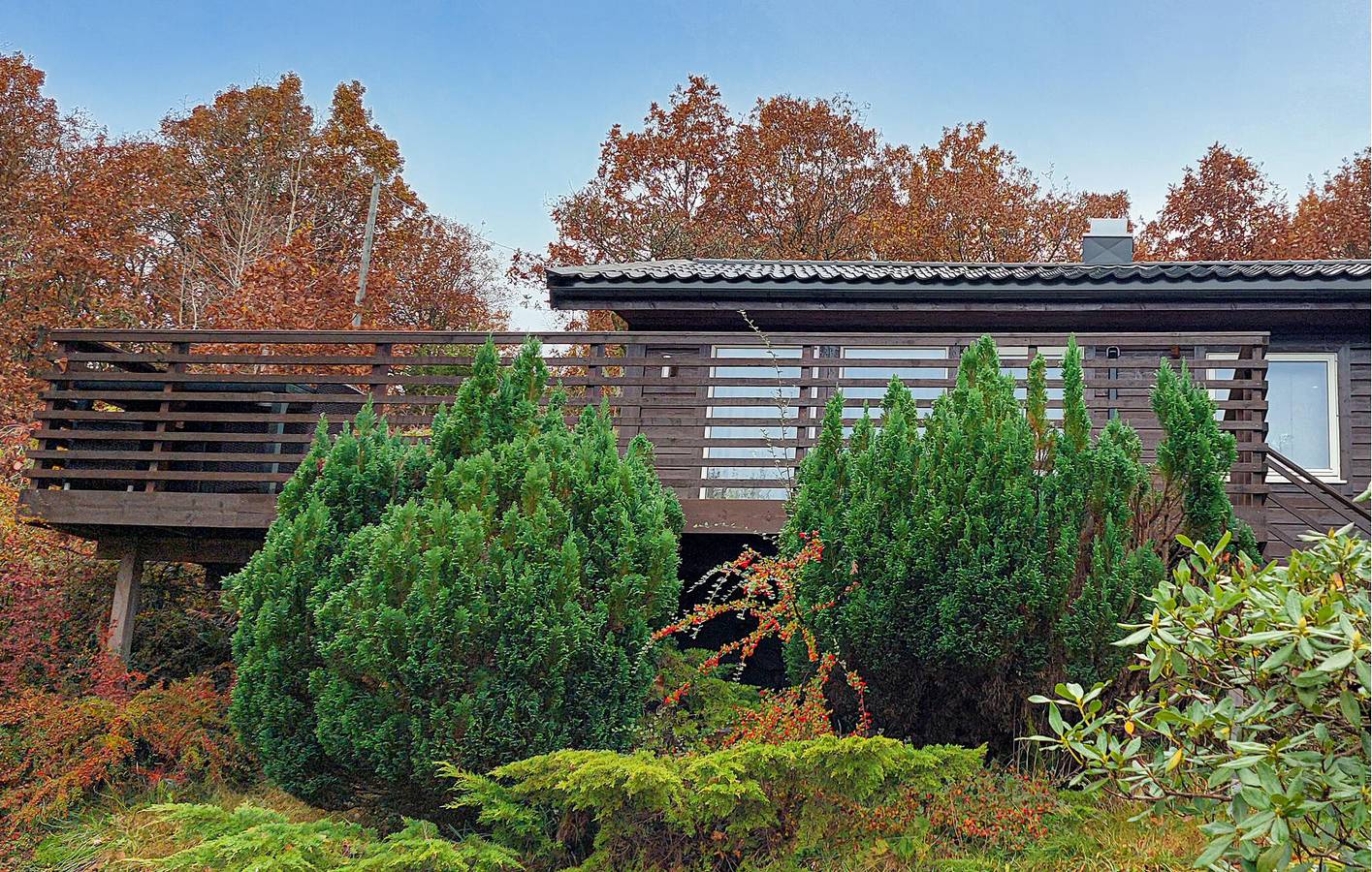 Ferienhaus für 5 Personen mit Garten in Farsund