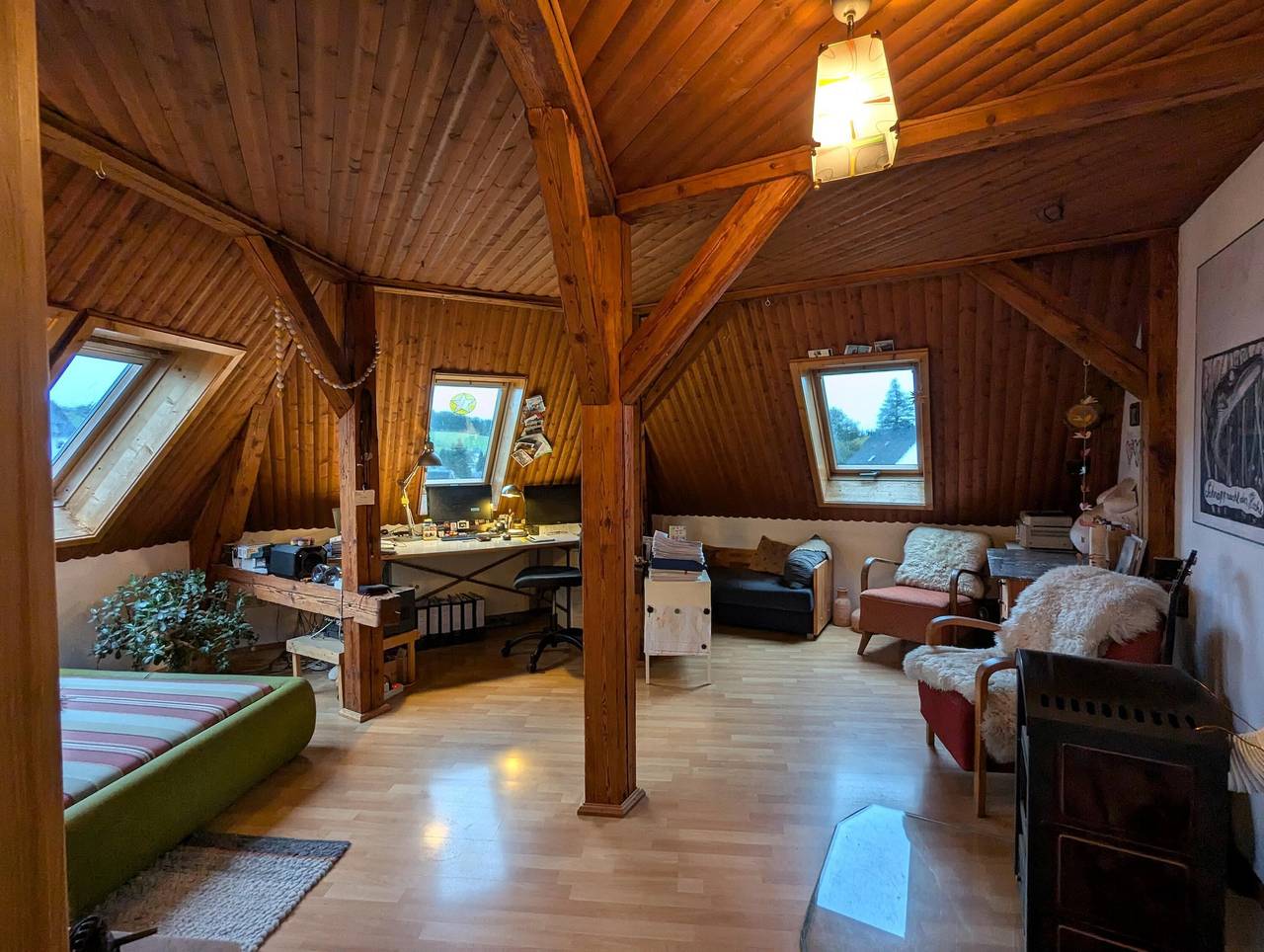 Appartement entier, Appartement Oberförsterei Sosa 2 avec jardin commun et Wi-Fi in Sosa, Eibenstock