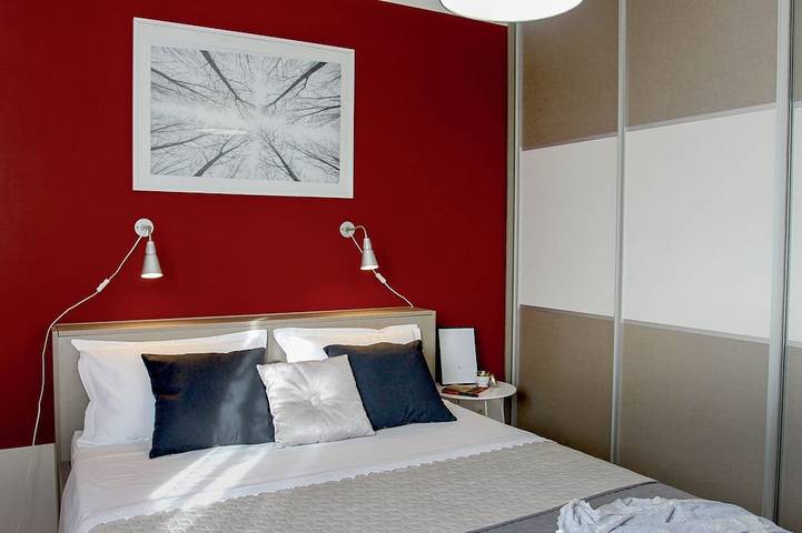 Apartamento entero, Apartamento Serena, con vista al mar, cerca de la playa de guijarros. in Podstrana, Condado de Split-Dalmacia
