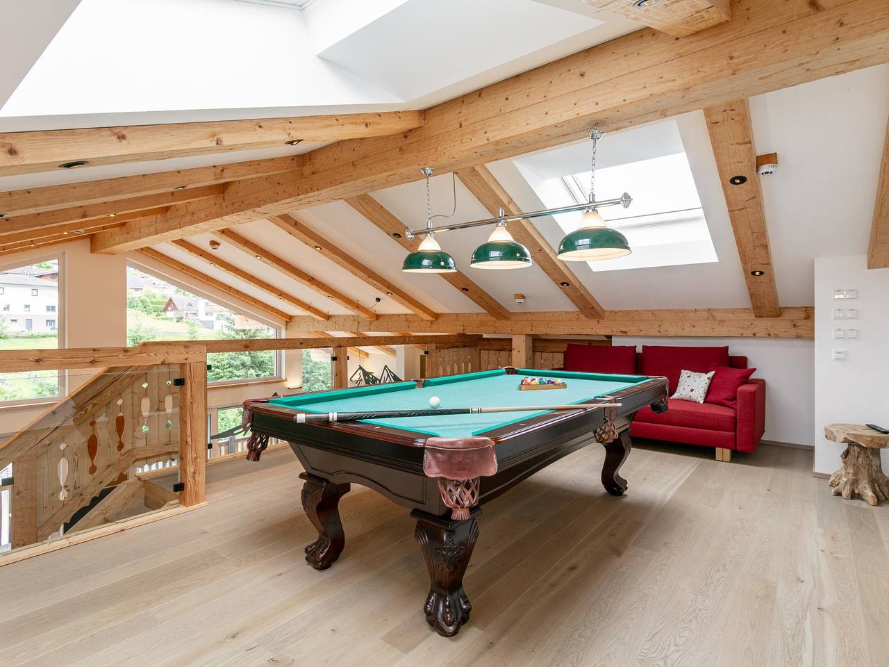 Ganze Wohnung, Penthouse mit Billard und privater Sauna in Haus, Schladming-Dachstein