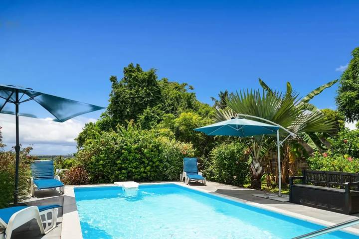 Appartement de vacances pour 4 personnes, avec piscine en Guadeloupe