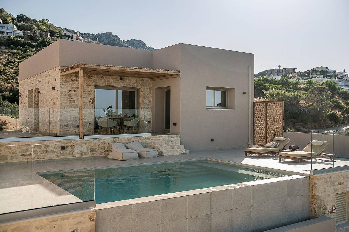 Ferienhaus "Kokomo Aura" mit eigenem Pool in Lygaria, Achlada