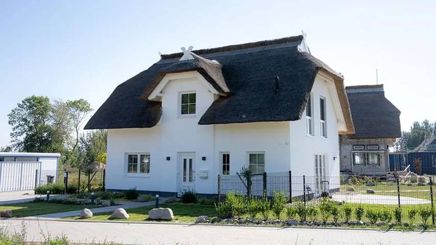 Ferienhaus für 4 Personen, mit Garten, mit Haustier in Poseritz