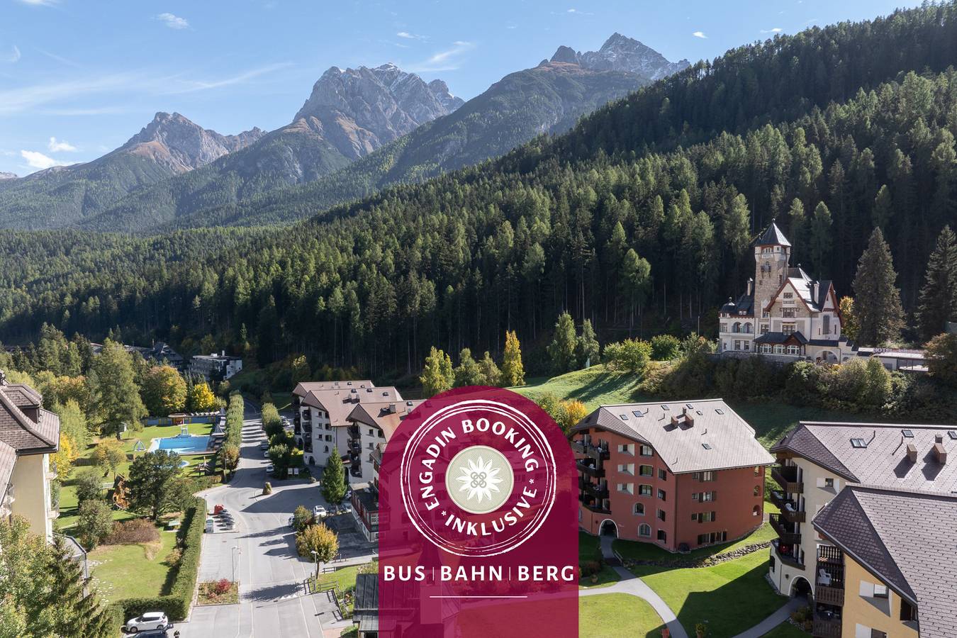 Ganze Wohnung, Ferienwohnung für 6 Personen mit Terrasse in Vulpera, Tarasp