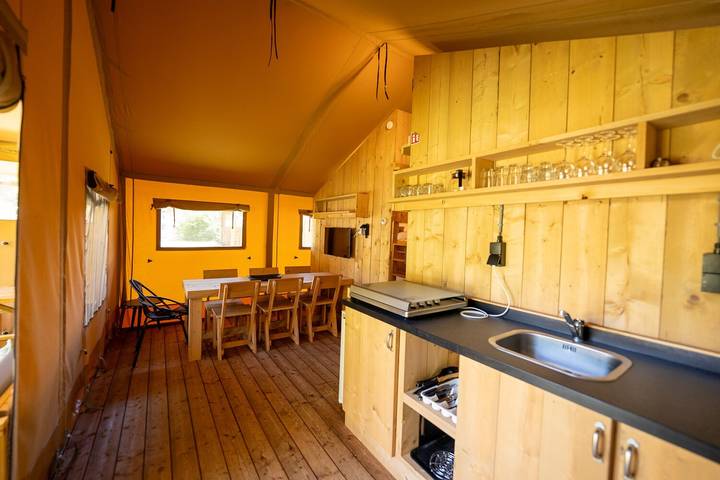 Hunzedal — Safaritent 6 in Borger, Drenthe