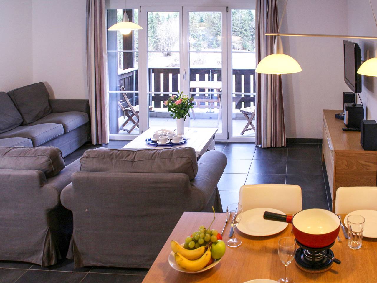 Entire apartment, Andromède 6 in Gruyères, Canton of Fribourg
