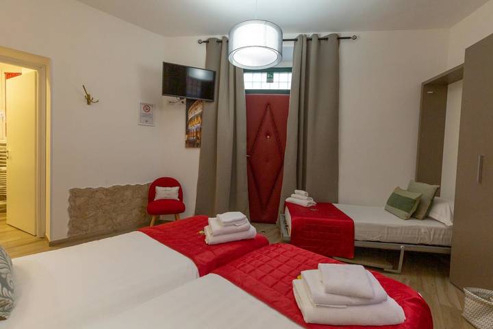 Chambre d’hôte pour 3 personnes, avec balcon/terrasse, adapté aux familles à Rome - 3