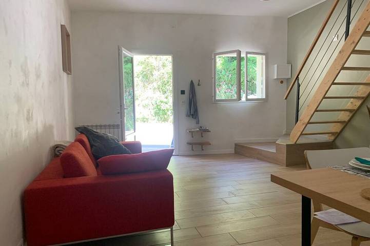 Maison de vacances pour 4 personnes, avec terrasse à Lafare