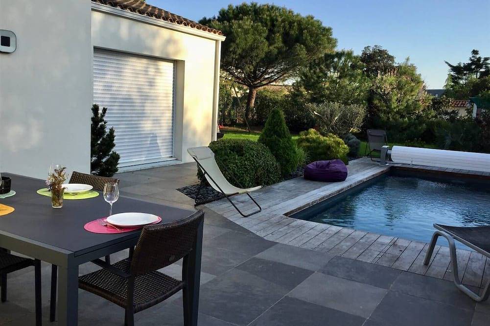 Villa 4 estrellas cerca del mar - piscina y sauna in Angoulins, Región de La Rochelle
