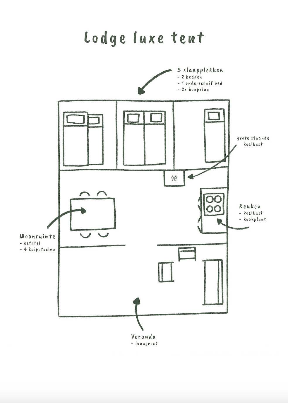 Camping Gritt - Lodge de Luxe in Luxembourg