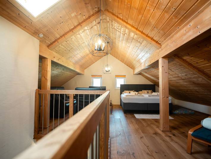 Ferienwohnung für 6 Personen, mit Terrasse und Garten