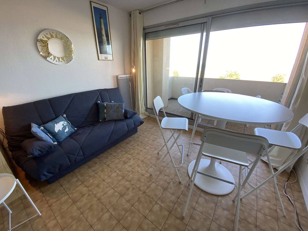 Ganze Ferienwohnung, 024 - Apartment mit schöner Terrasse und atemberaubendem Blick auf das Meer in Soulac-sur-Mer, Lesparre-Médoc und Umgebung