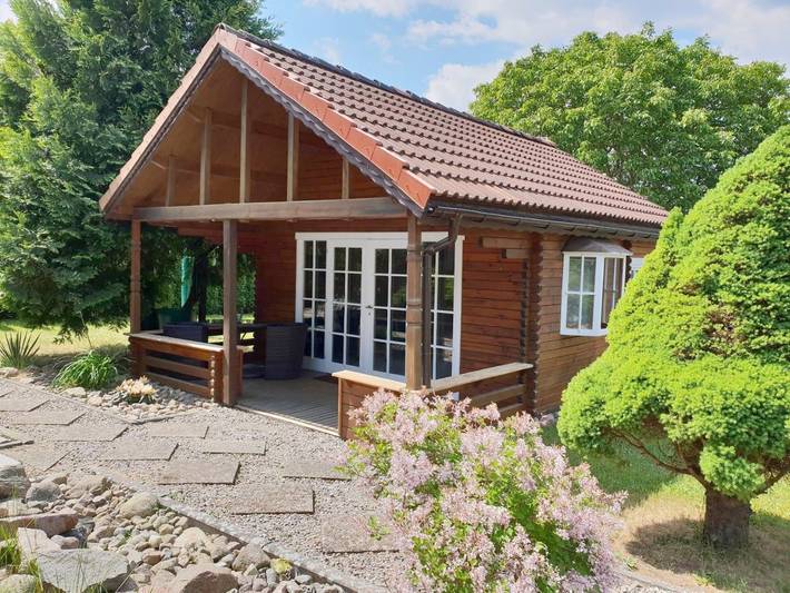 Ferienhaus für 3 Personen, mit Terrasse und Garten