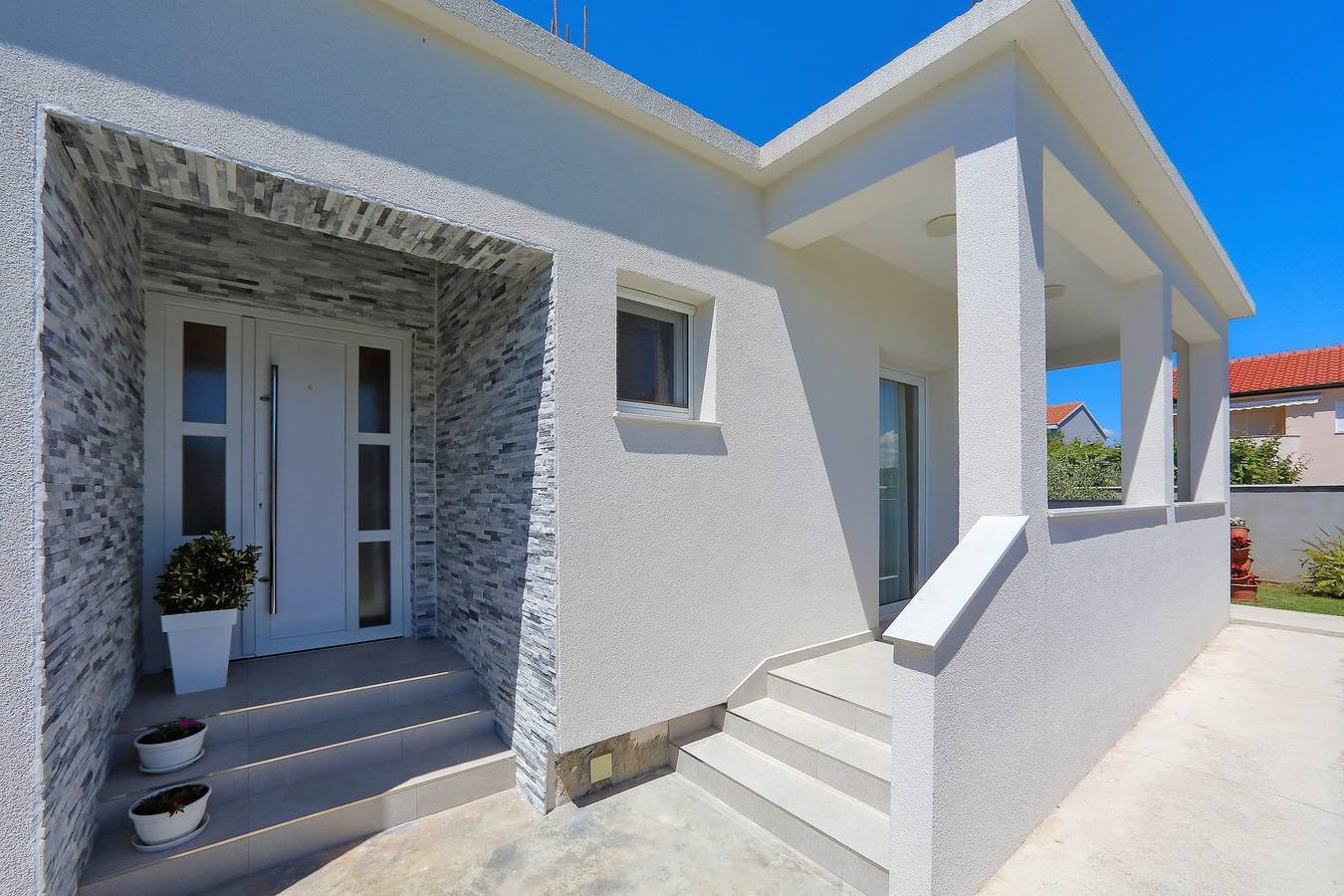 Ganze Wohnung, 1-Zimmer-Ferienwohnung mit Terrasse Bibinje, Zadar A-13386-a in Bibinje, Zadar