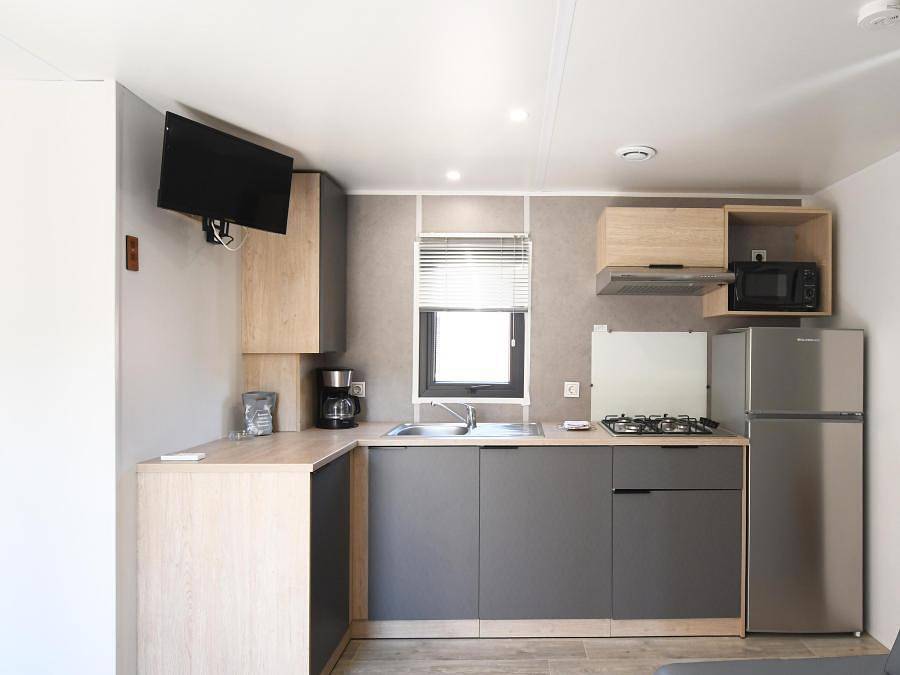 Camping Bella Vista - Mobilhome 4 personnes - Ese in Calvi, Région de Calvi