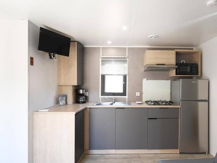 Mobil home pour 4 personnes, avec bassin pour enfant à Calvi - 4